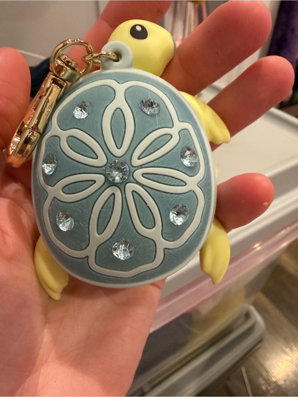 Bath & Body Works Cute Turtle Hand Sanitizer Holder